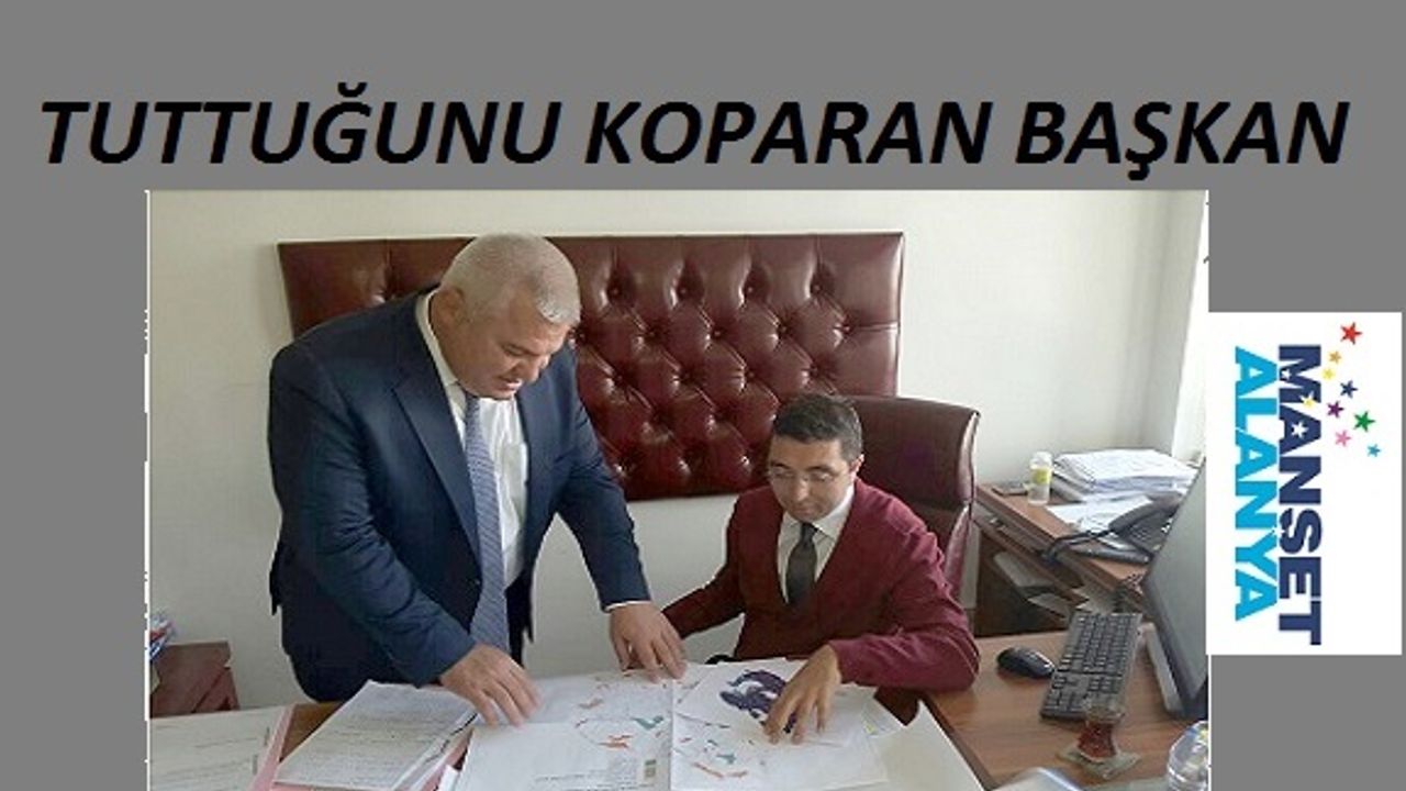 Tuttuğunu koparan başkan yine Ankara yollarında