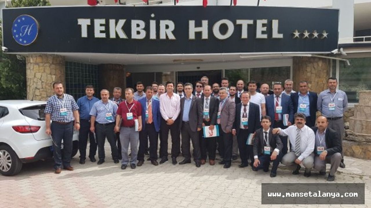 TEKBİRSEN üyeleri, Alanya Tekbir otelde buluştu