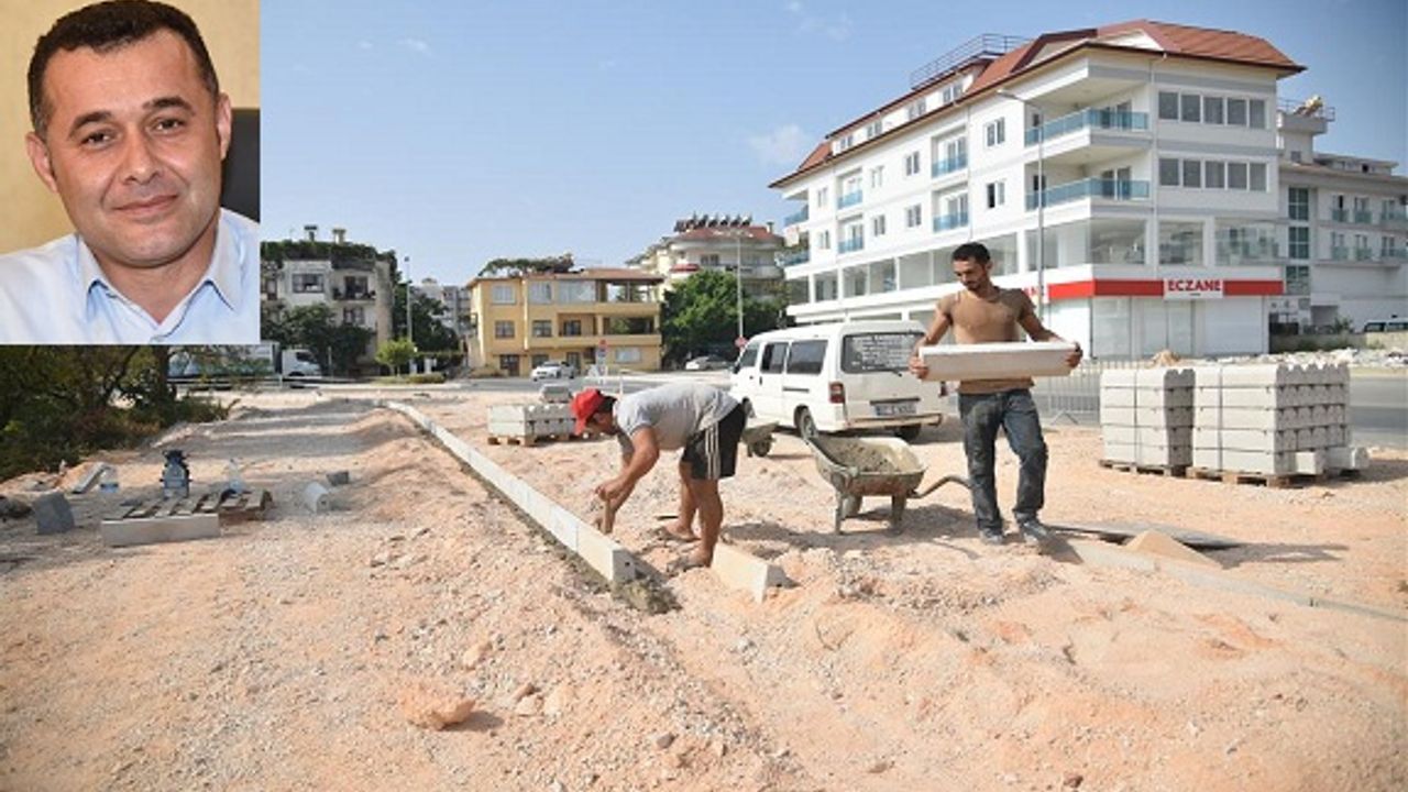 Alanya belediyesi Oba'da yatırımlarını sürdürüyor