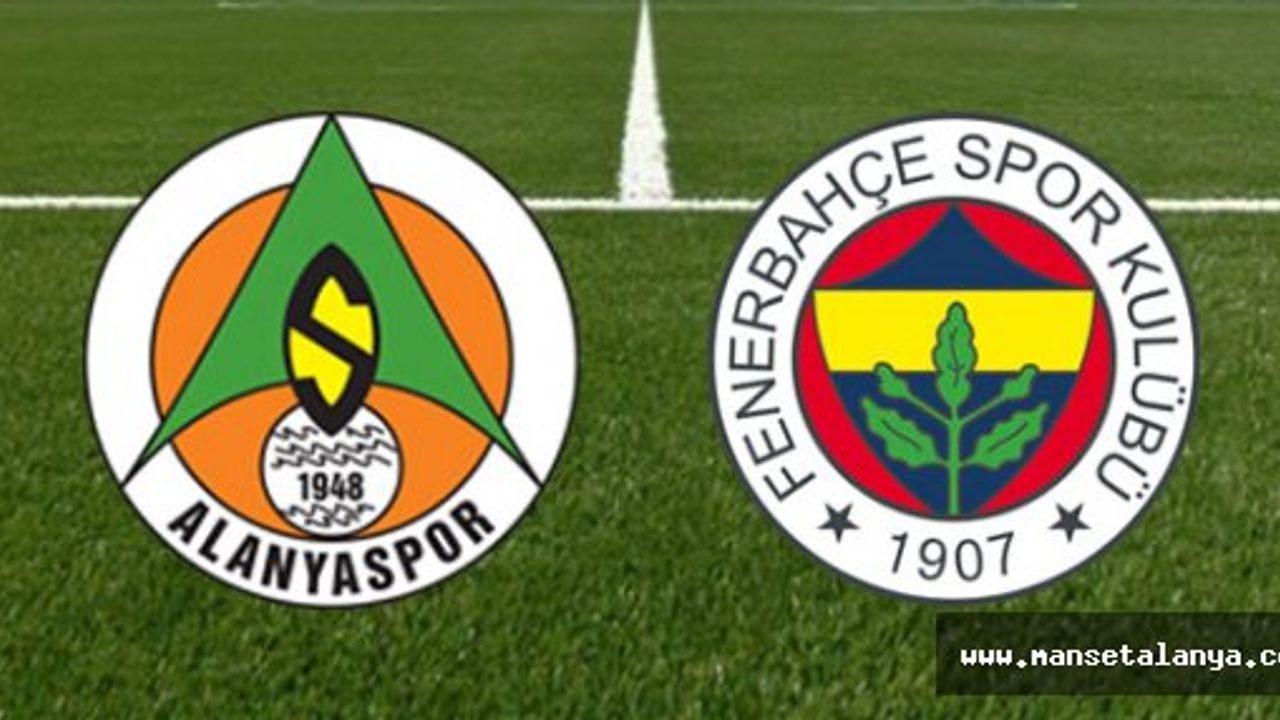 Alanyaspor-Fenerbahçe maç bileti satışta