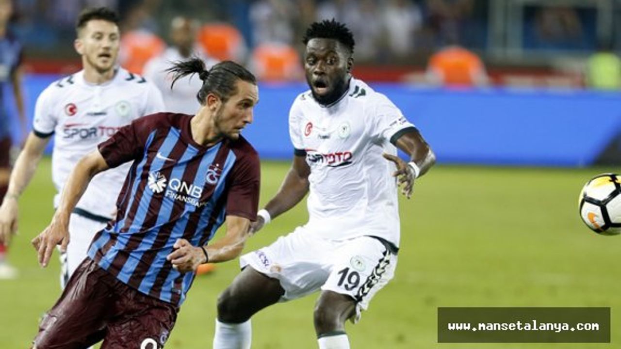 Alanyaspor maçı öncesi Konyaspor'da!