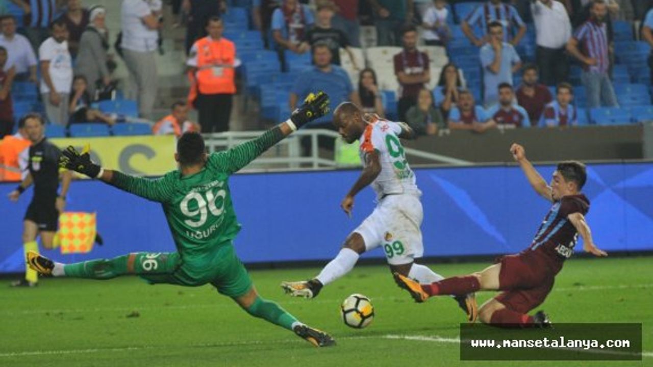 Trabzonspor-Alanyaspor maç özeti