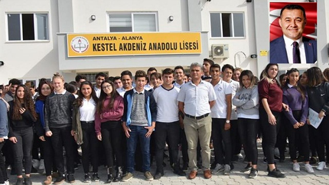 Kestel Akdeniz Anadolu lisesinden Başkan Yücel'e teşekkür