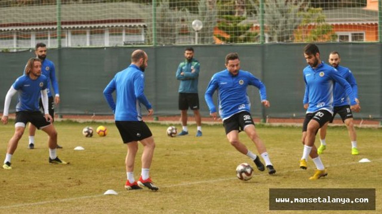 Alanyaspor'da kupa mesaisi
