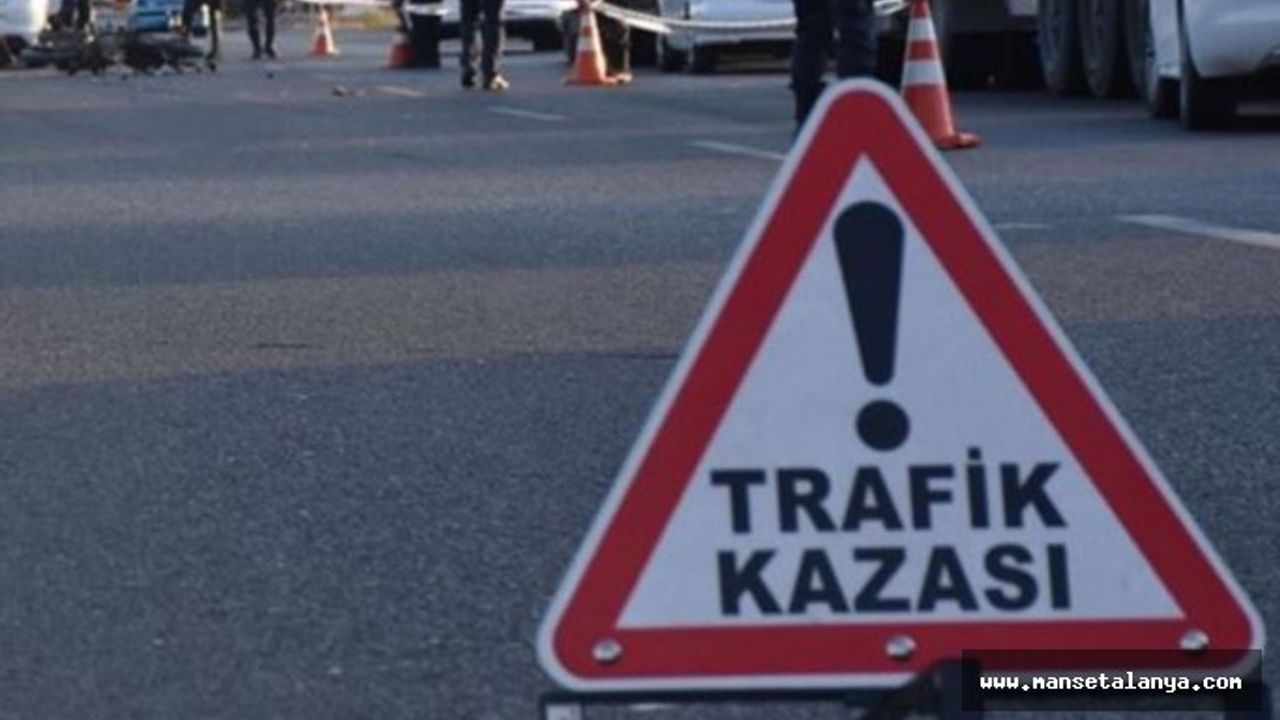 Alanya otobüsü Afyon'da kaza yaptı!