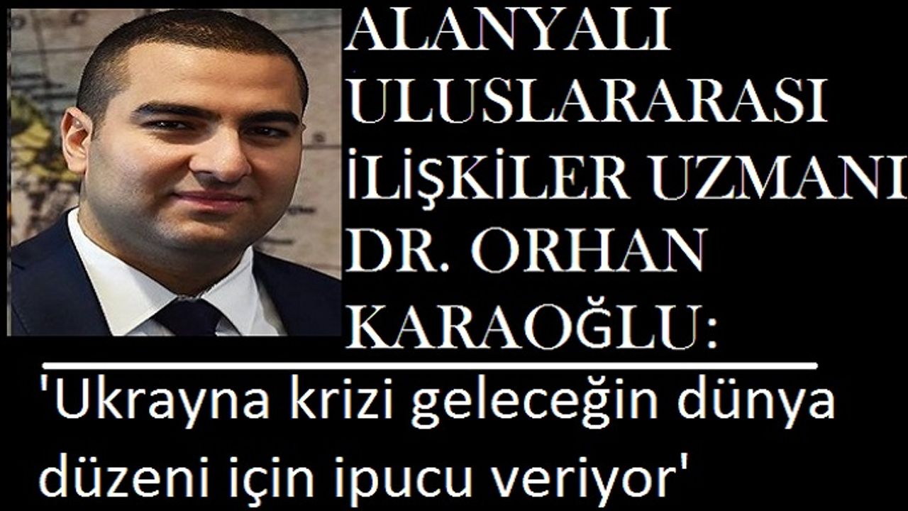 Dr. Orhan Karaoğlu - Uluslararası İlişkiler Uzmanı