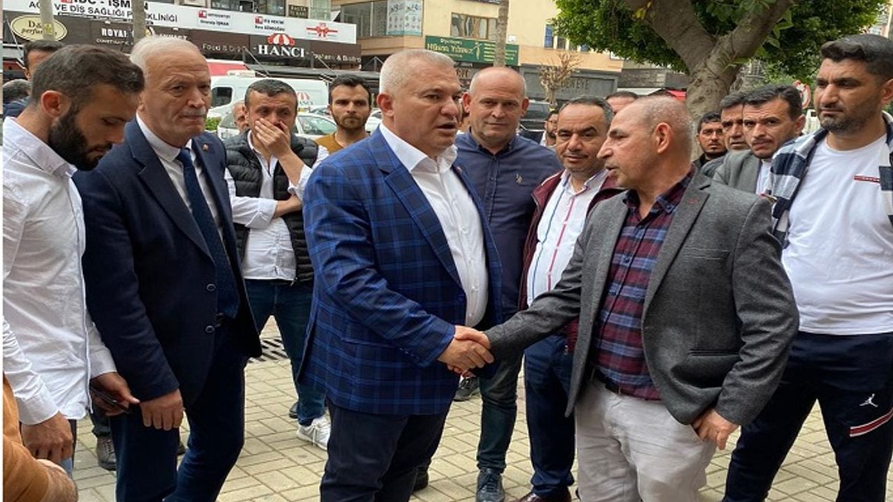 Markacılar Alanya esnafının canını yakıyor. Şahin olaya el koydu!