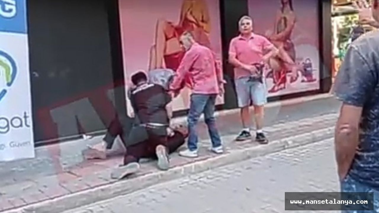 Alanya’da çıkan kavgada 1 kişi yaralandı
