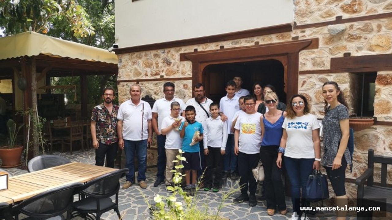 ENGELLİ BİREYLERE ALANYA BELEDİYESİ TARAFINDAN “TARİH” ANLATILDI