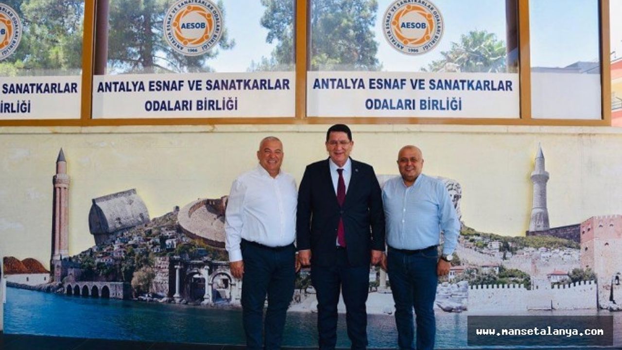 ŞAHİN VE YENİALP’DEN DERE’YE HAYIRLI OLSUN ZİYARETİ