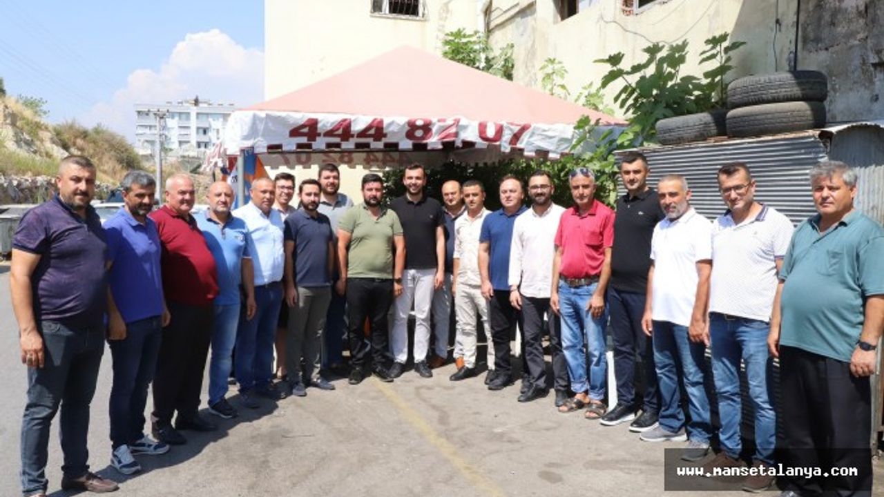 AK PARTİ ALANYA’DAN DAYANIŞMA ÖRNEĞİ
