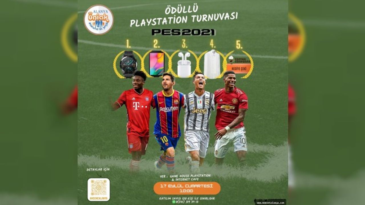 Alanya İlçe Gençlik Kolları’ndan 'PlayStation' turnuvası
