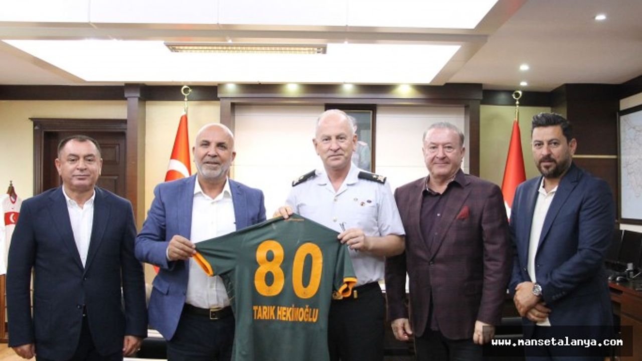 ALANYASPOR YÖNETİMİNDEN ÜST DÜZEY ZİYARET