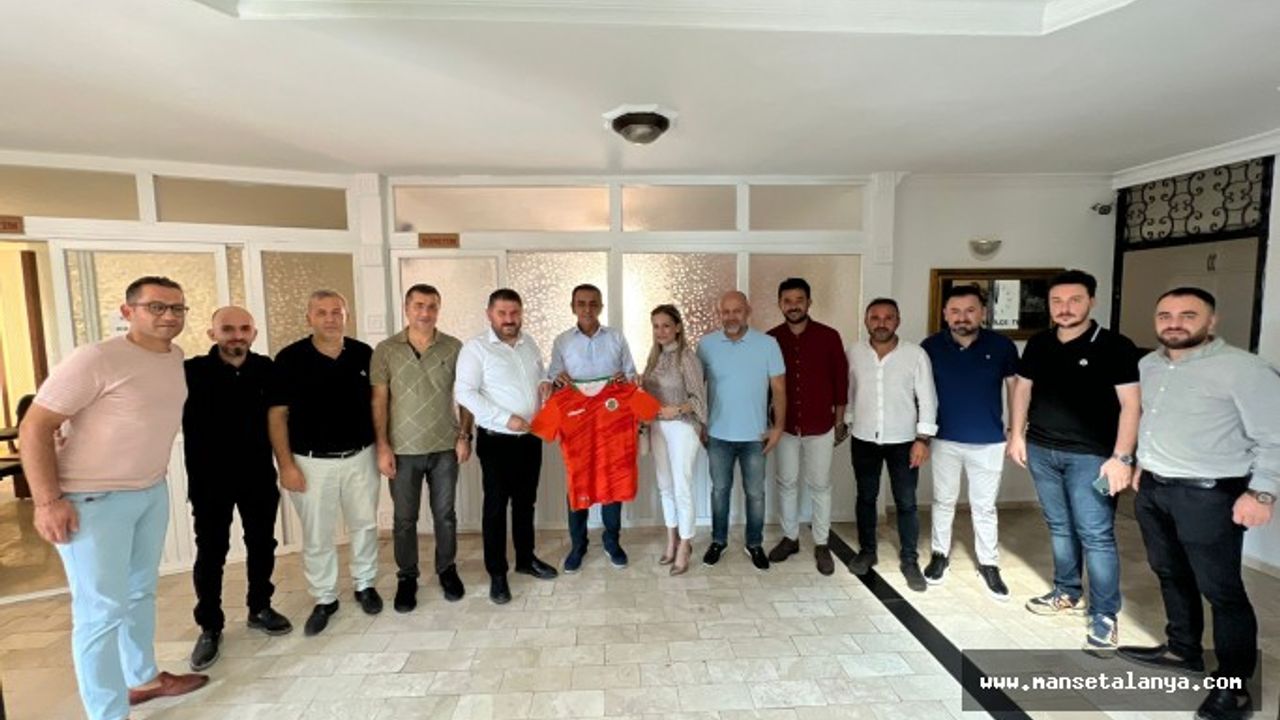 ALTSO BAŞKAN ADAYI BİLAL GÖMEÇ ALANYA MHP İLÇE BAŞKANI MUSTAFA SÜNBÜL’E ZİYARET GERÇEKLEŞTİRDİ