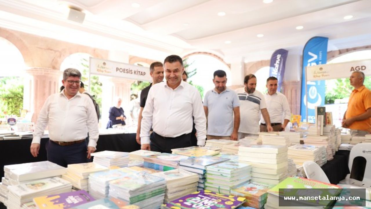 4. Alanya Kitap Fuarı kapılarını açtı