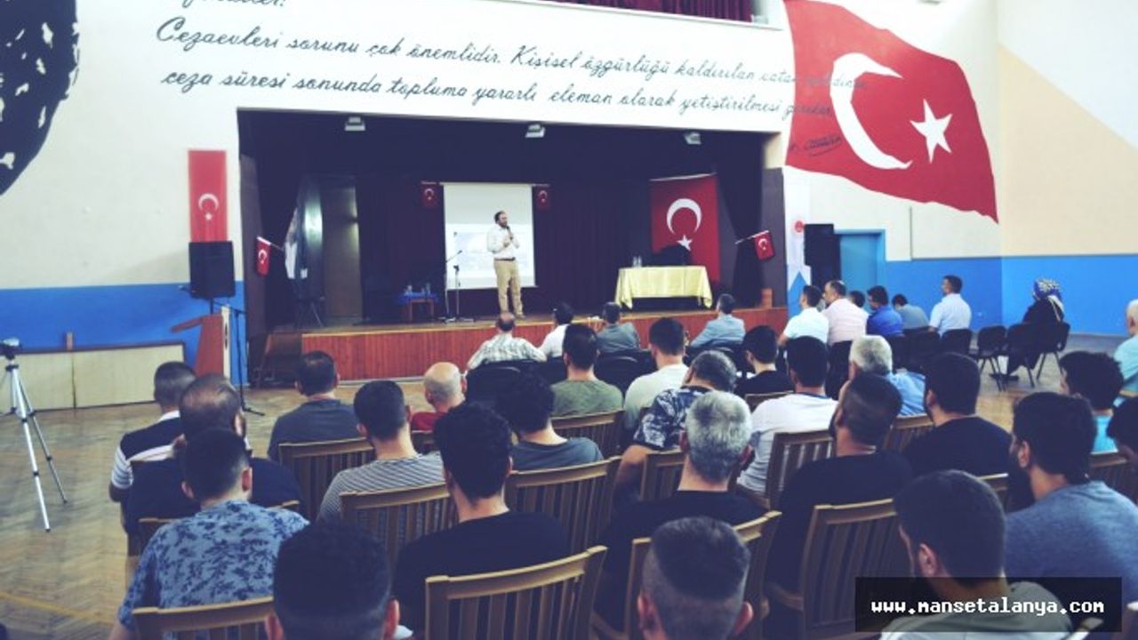 ALANYA L TİPİ KAPALI VE AÇIK CEZA İNFAZ KURUMUNDA MEVLİD-İ NEBİ PROGRAMI DÜZENLENDİ