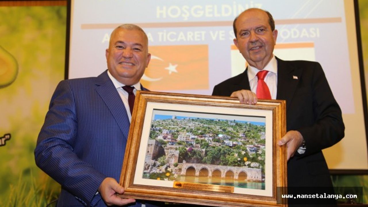 KKTC CUMHURBAŞKANINDAN ALANYA VE KIBRISA MÜJDE: FERİBOT VE UÇAK SEFERLERİ BAŞLAYACAK!