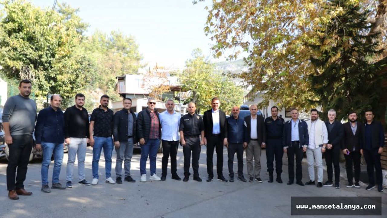 ALANYASPOR YÖNETİMİ, BETON SEKTÖRÜ TEMSİLCİLERİYLE BİR ARAYA GELDİ