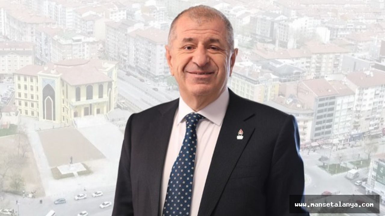 Zafer Partisi Genel Başkanı Özdağ, Alanya ya geliyor