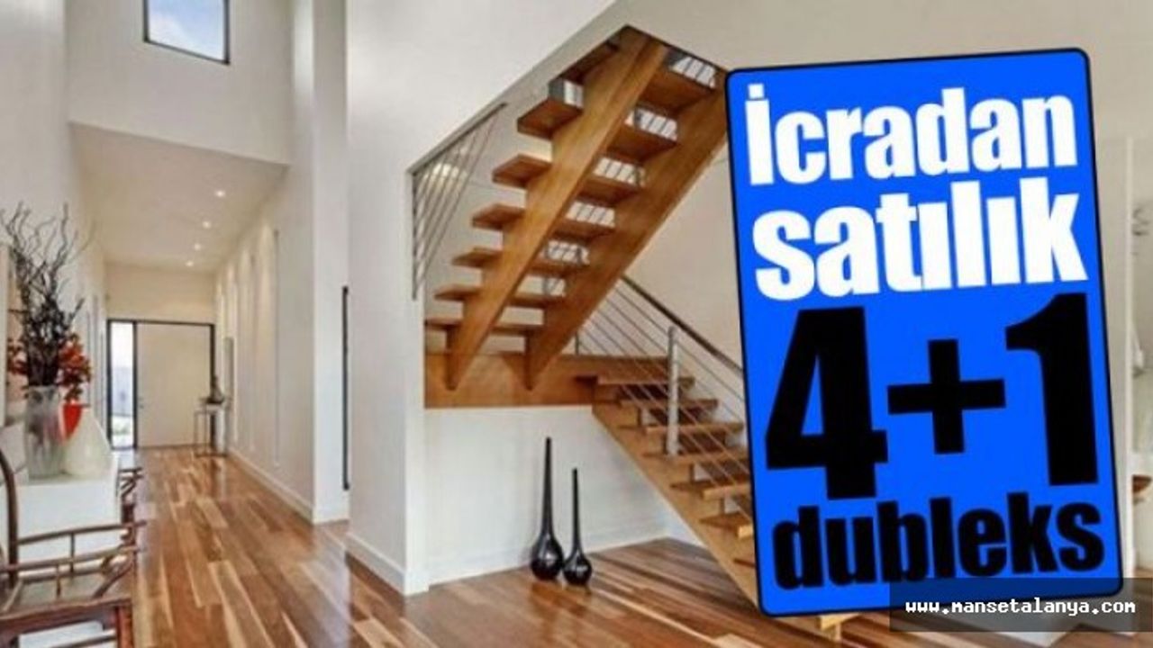ALANYA KESTEL'DE 4+1 DUBLEKS DAİRE İCRADAN SATILIK. FİYATI: 2.250.000.00 TL!