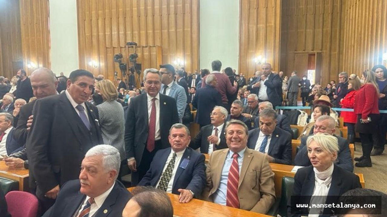 CHP'NİN ALANYA KÖKENLİ VEKİL A. ADAYI ALİ HANCI TBMM'DE
