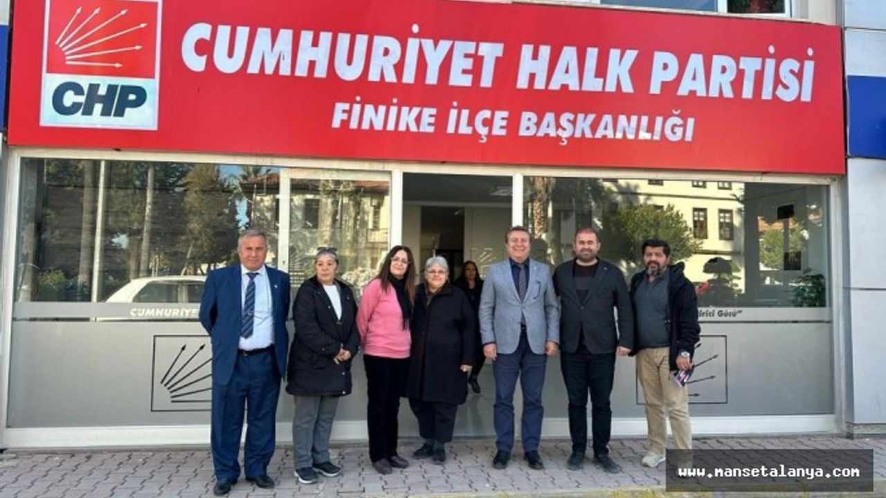 CHP ANTALYA MİLLETVEKİLİ ADAY ADAYI ALİ HANCI, BATI BÖLGESİNDE