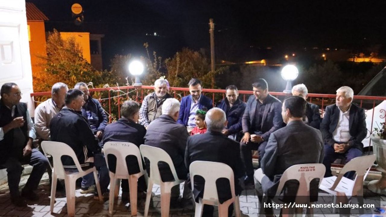 AK PARTİ ALANYA GÖNÜL SOFRASI’NDA BULUŞTU