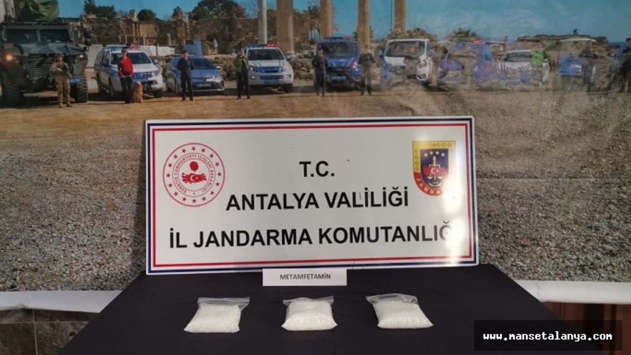 Antalya Jandarması Başaralı Operasyonlarına Durmaksızın Devam Ediyor