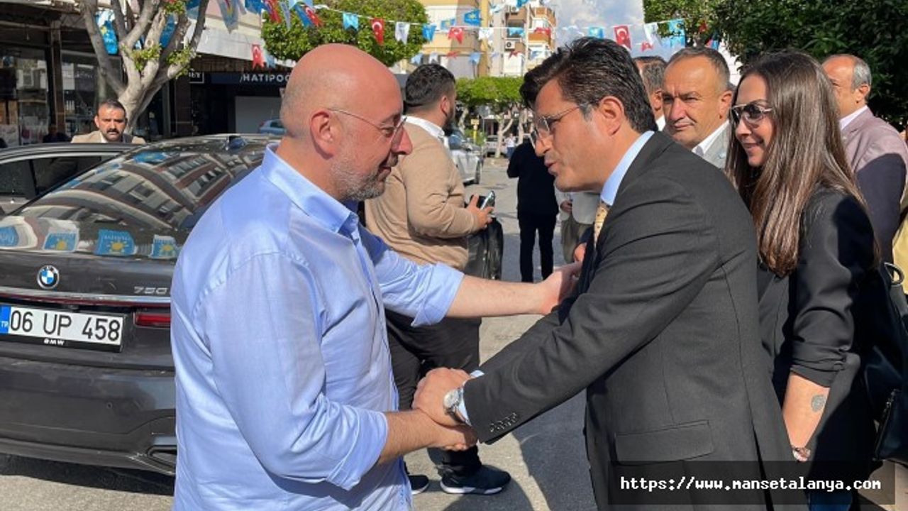 İYİ PARTİ ANTALYA MİLLETVEKİLİ ADAYI POYRAZ'DAN ALANYA MESAİSİ