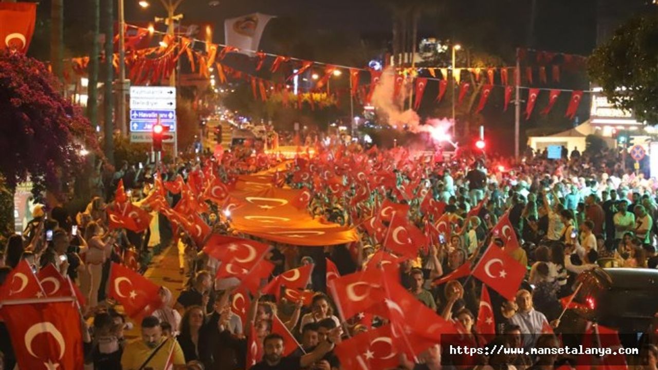 19 MAYIS ALANYA’DA COŞKUYLA KUTLANACAK