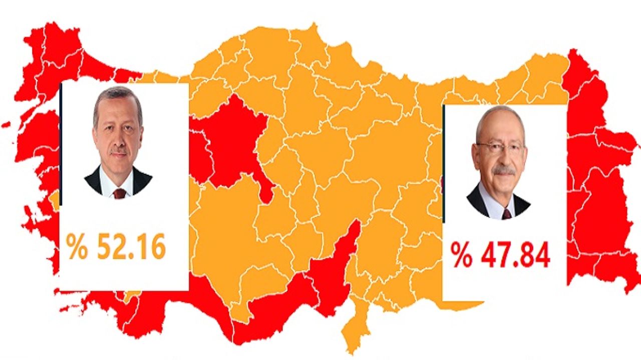 52 İL ERDOĞAN, 29 İL İSE KILIÇDAROĞLU DEDİ!