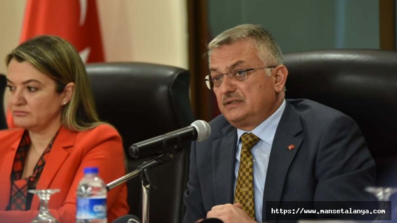 ANTALYA VALİSİ YAZICI: YANGIN NE YAZIK Kİ ÇIKACAK, BİZ DİKKATLİ OLMALIYIZ!