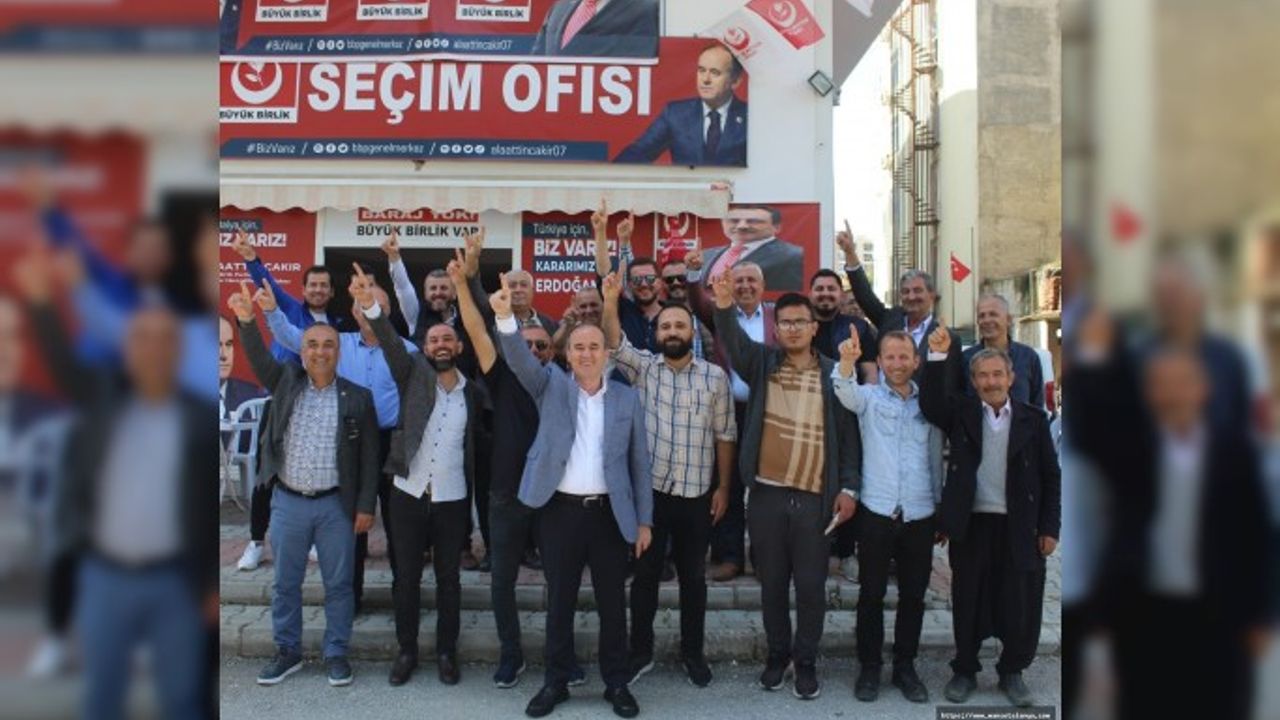 BBP ANTALYA 1. SIRA MİLLETVEKİLİ ADAYI ALAATTİN ÇAKIR'DAN SEÇMENLERE ÇAĞRI