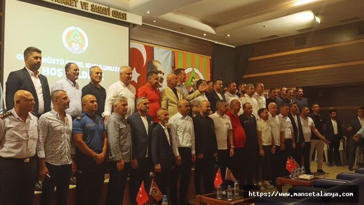 Alanyaspor da yönetim kurulu üye sayısı 48 oldu. İşte yeni yönetim