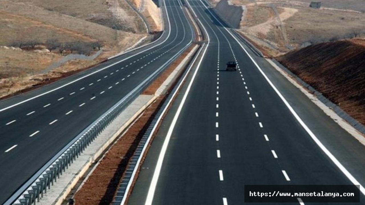 Antalya-Alanya otoyolu ihalesi eylül ayına ertelendi