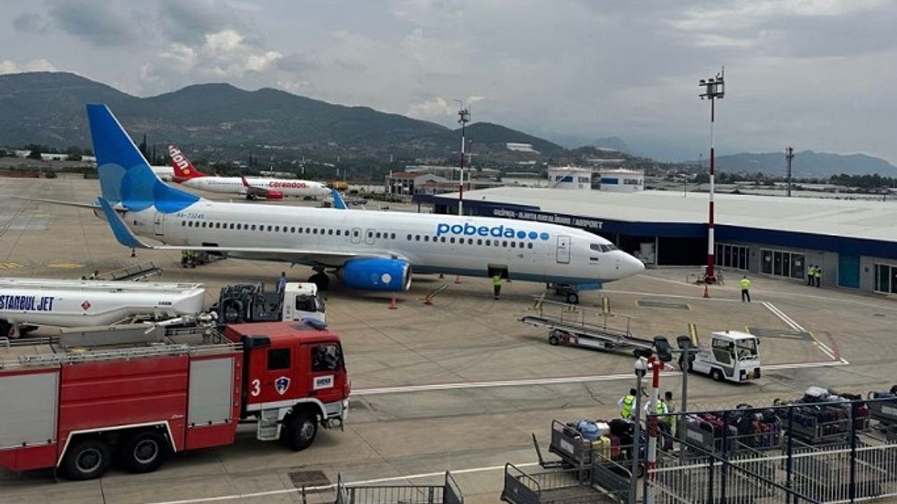 RUSYA'DAN ALANYA'YA TALEP DÜŞTÜ. UÇAK SEFERLERİ İPTAL EDİLİYOR!