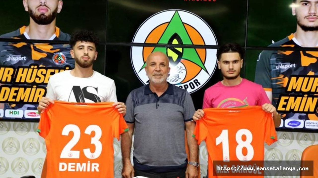 Alanyaspor 3 yerli oyuncuyu transfer etti