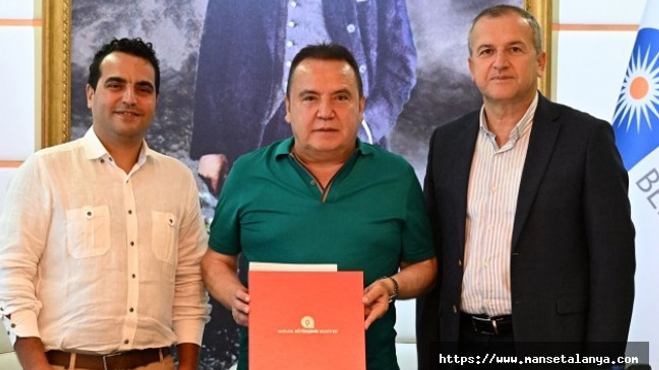 BÜYÜKŞEHİR'DEN GAZİPAŞA'YA 100 MİLYON LİRALIK YATIRIM. İMZALAR ATILDI