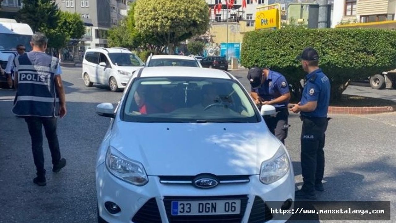 ALANYA'DA HUZUR VE GÜVEN UYGULAMASI YAPILDI