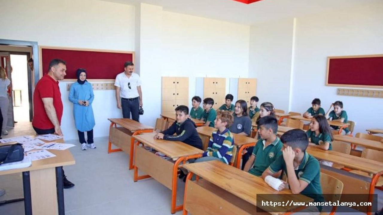 Alanya’da 63 bin öğrenci için geri sayım başladı
