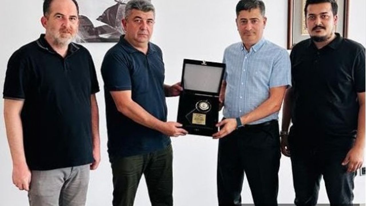 KESTELSPOR SAĞLIKTA EMİN ELLERDE. HABERALA TEŞEKKÜR PLAKETİ