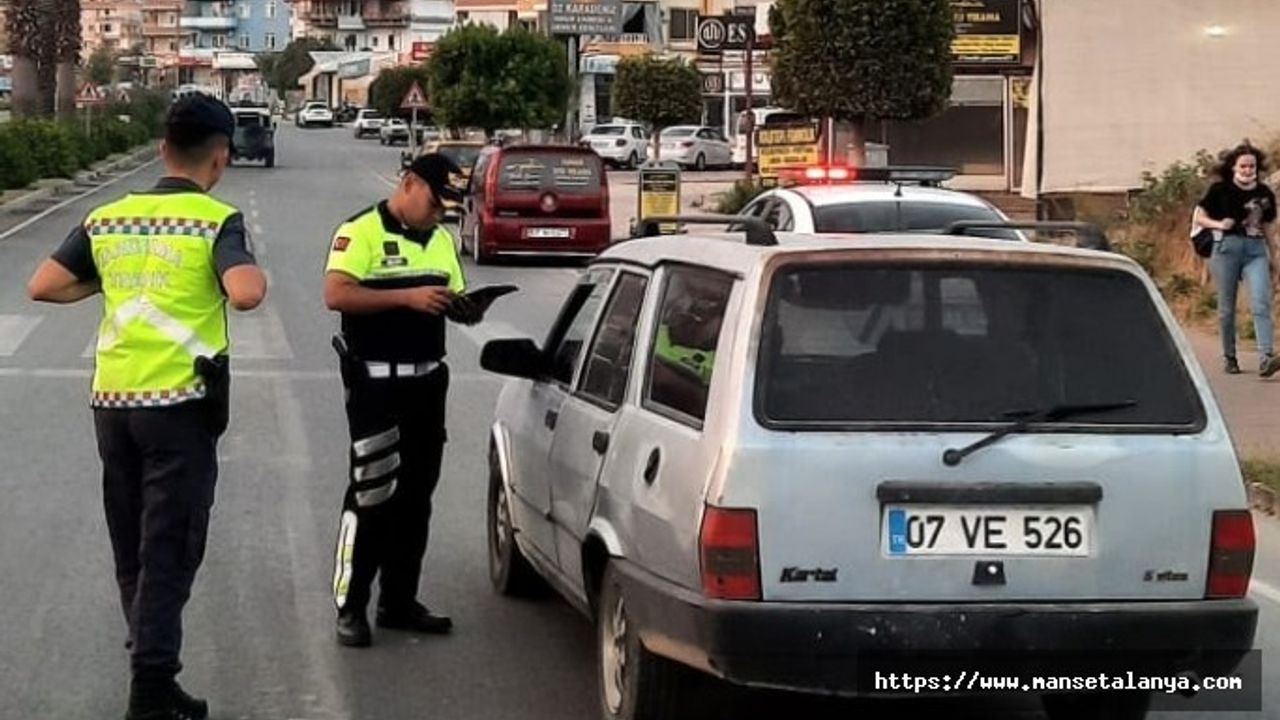 ALANYA JANDARMASINDAN BİR GÜN 50.659 LİRA CEZA