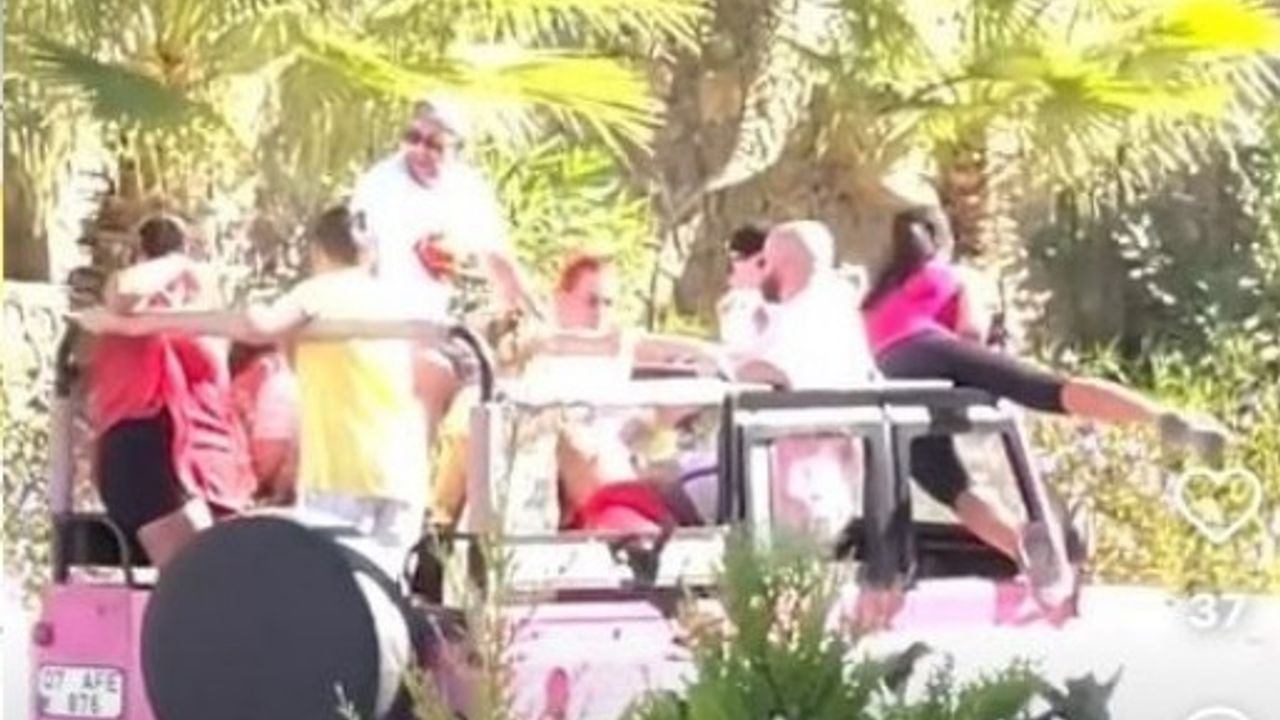 ALANYA JANDARMASINDAN KAÇMAZ. BU HAREKETİ YAPAN TURİSTİ ARAŞTIRDI, BULDU VE CEZAYI YAZDI!