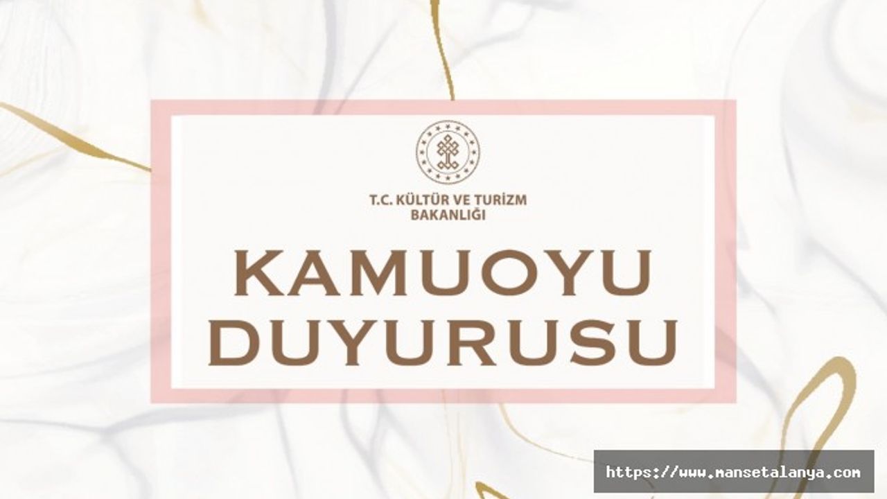 BAKANLIK, ANTALYA ALTIN PORTAKAL FİLM FESTİVALİNDEN ÇEKİLDİ