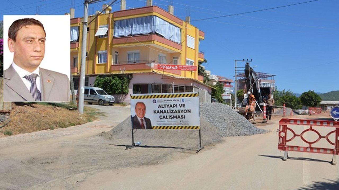 BÖCEK SEÇİME AZ ZAMAN KALA, DEMİRTAŞ BÖLGESİNİN ALT YAPISINA EL ATTI... BİNALAR YAPILIRKEN NEREDEYSİNİZ MUHİTTİN BÖCEK! İLLAKİ KILIÇDAROĞLU'NUN SİZİ AÇIKLAMANIZI MI BEKLETİNİZ SAYIN BÖCEK?