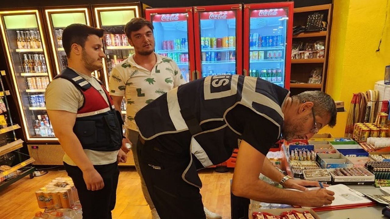 OBA, KESTEL VE MAHMUTLAR'DA 5 TEKEL BÜFESİNE CEZA