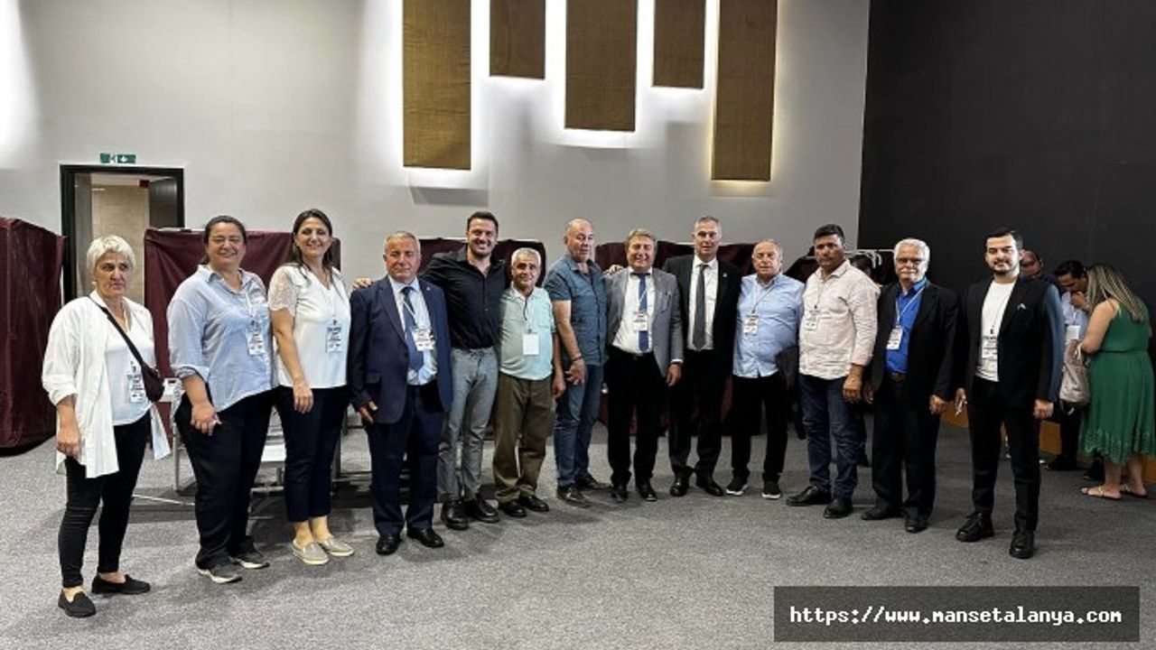 ALANYA'DA İL'E İKİ, KURULTAYA İSE 2 İSİM DELEGE OLDU