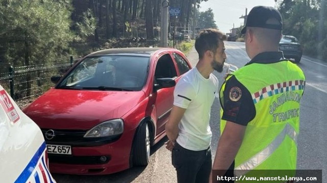 ALANYA'DA JANDARMADAN BİR GÜN İÇİNDE 100 BİN LİRAYA YAKIN CEZA!