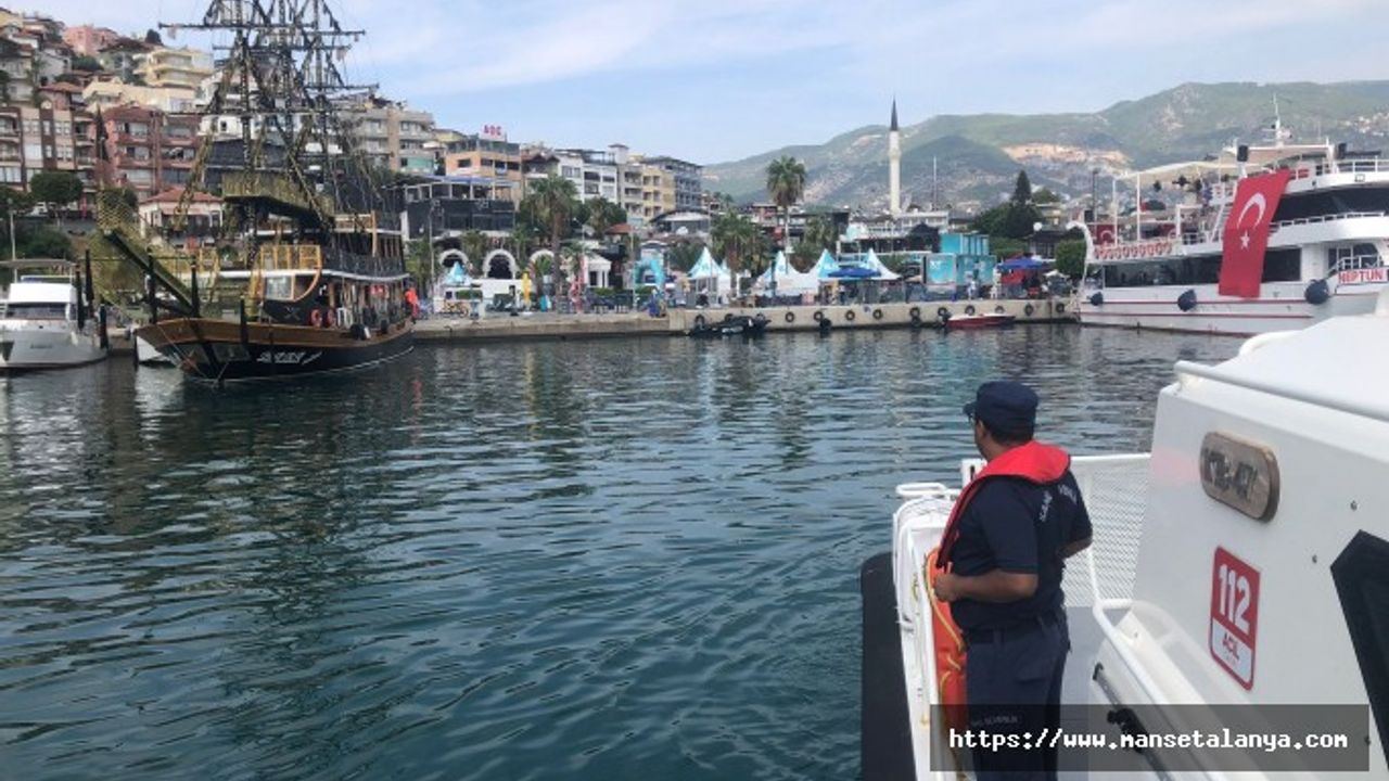 ALANYA'DA KAPTANSIZ SEYİR EDEN GEZİ TEKNESİNE CEZA