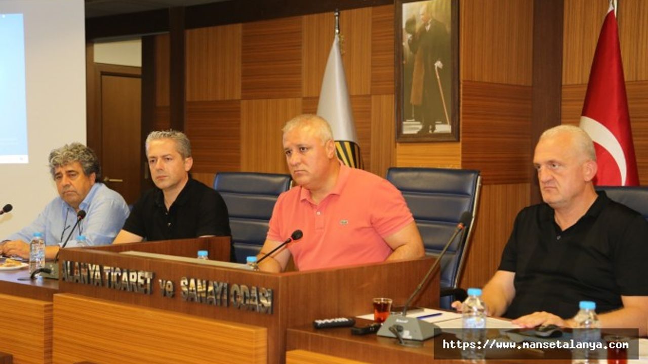ALANYA TİCARET ODASI BAŞKANI ERDEM: “KANUN TEKLİFİ BU HALİYLE  HERKESE ZARAR VERİR”